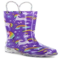 Western Chief Kids Rainbow Unicorn Osvijetljena Pvc Čizma