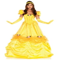 Disney princeza Belle of the Ball Beauty Ženska kostim za halk vještica za odrasle, s