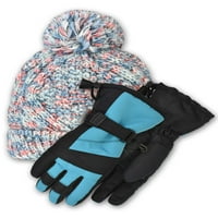 Hladni prednji dodaci Speacedye manžetni šešir i rukavice za snowboard Serena