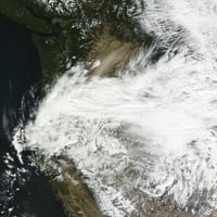 Storm prašine u Istočnom Washingtonu, USA Poster Print