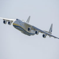 Najveći avion na svijetu, Antonov AN-Mriya. Štampanje postera Timm Ziegenthaler Stocktrek slike
