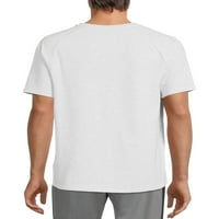 Atletska djeluje muške i veliku mušku udobnu majicu sa kratkim rukavima, veličine do 5xl