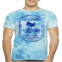Muška Woodstock Tie Dye grafička majica