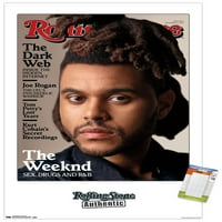 Trends International Rolling Stone Magazine - The Weeknd Wall Poster 14.725 22.375 Premium Poster & Mount