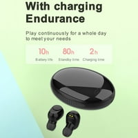 P Pro wireless Bluetooth wireless stereo headset HiFi indikator baterije slušalice Bluetooth Headset Holiday