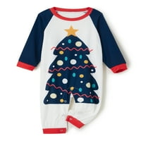 Božić porodica odgovarajući pidžama Set odmor slatka Elk Sleepwear Božić PJs Set Za parove i djecu