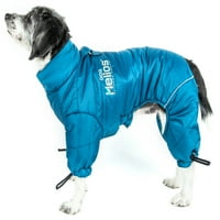 Helios Thunder-Craclet-Cracle-Plid-plišana plišana podesiva i reflektirajuća jakna za pse
