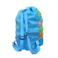 Dječiji ruksak mrežasta torba za plažu sklopiva torba za odlaganje pijesak igračke torba za alat za jaružanje za tinejdžere