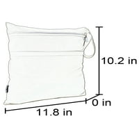 Colisha torbica za pakovanje sa dva džepa sa patentnim zatvaračem mokra torba cvjetne perive suhe torbe