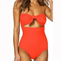 Jedan kupaći kostim za žene modni push up tankini setovi plus veličine odjeća za kupanje bikini kupaći