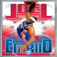Philadelphia 76ers - Joel EmbIid zidni poster, 22.375 34