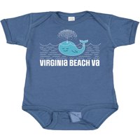 Inktastic Virginia plaži VA slatka odmor poklon poklon dječak ili djevojčica bodi