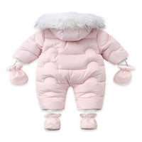 Baby Girl Snowsuit Baby Zimska Odjeća Dječak Djevojčica Snježna Odjeća 0-Mjesec