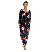 Novi ženski pidžama Set ženske pidžame Sleepwear Božić pidžama kapuljačom kombinezon Rompers Clubwear