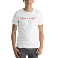 Undefined Poklona Rukopisa Church Creek Kratki Rukav Pamuk T-Shirt