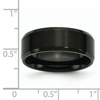 Crni IP-polirani pojas od nehrđajućeg čelika
