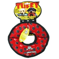 Proizvodi Tuffy Ultimate 4-smjerna igračka za pse, crvena šapa