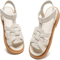 Djevojke slatke sandale sa cvjetnim remenom ravne ljetne sandale cipele (malo dijete
