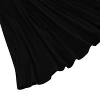 Awdenio ženske lepršave haljine s dugim rukavima na rasprodaji ženske ljetne haljine s tankim Plisiranim remenom s dugim rukavom s V-izrezom A kroja