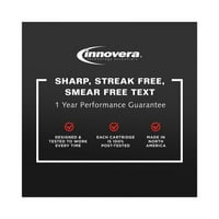 Innovera IVRPG240XL obnovljena tinta za prinos od 300 stranica za PG-240XL - crna