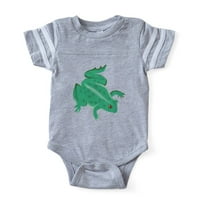 CafePress-peraja žaba - slatki fudbalski bodi za dojenčad