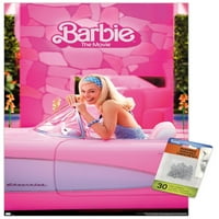 Mattel Barbie: Film - Barbie Car Wall Poster s push igle, 14.725 22.375