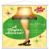 Božićna priča - zidni poster lampe sa magnetnim okvirom, 22.375 34