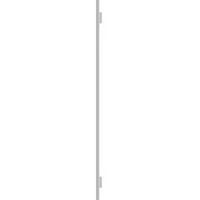 Ekena Millwork 1 8 W 33 H True Fit PVC ploča spojena ploča-N-letve roletne, bijele