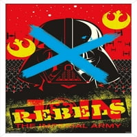 Star Wars: Saga - Vader Rebel zidni poster, 14.725 22.375