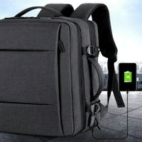 Sanviglor Boys Rucksack Anti Theft ruksak sa zatvaračem Multifunkcionalna torba za laptop Top ručka Muškarci