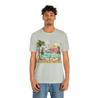 Plaža, okean tematske, ljeto tematske rodno neutralan grafički T-shirt