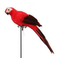 Umjetni Ornamenti Papagaja Simulacija Pjenasto Pero Papagaji Ured Kućni Vrt Zoološki Vrt Ukrasne Figure