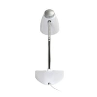 Mod rasvjeta i dekor 18,5 Bijela fleksibilna stolna lampa za organizatore Gooseneck sa postoljem za iPad