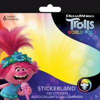 Trolovi Mini Stickerland Pad-stranica