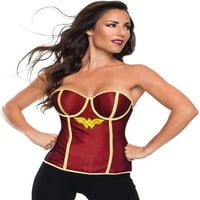 Odrasli žene Wonder Woman Woman Fishnet Corset Prekrio kostim dodatak
