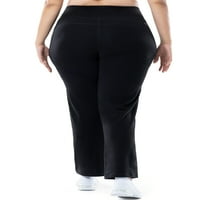 Athletic Works ženske Plus Size osnovne aktivne opuštene pantalone, 2 pakovanja