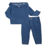 Wonder Nation Baby i mali dječak ili djevojčica Unise set odjeće za slobodno vrijeme, veličine 12m-5T