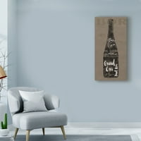 Zaštitni znak likovne umjetnosti 'Linen Wine i' Canvas Art, Sue Schlabach