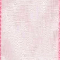 Šifon žična vrpca 1 25YD - svijetlo ružičasta