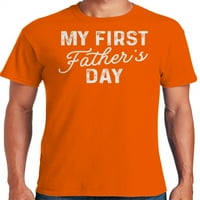 Grafički Americi Moj Prvi Očev dan majicu za tatu muške T-Shirt