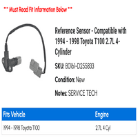 Referentni senzor-kompatibilan sa-Toyota T 2.7 L 4-cilindrični 1997