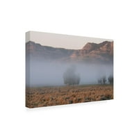 Gordon Semmens 'Enter the Badlands 28' Canvas Art