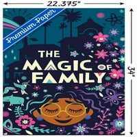 Disney Encanto - Čarobni zidni poster sa pushpinsom, 22.375 34