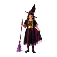 Djevojke Color Magic Witch kostim