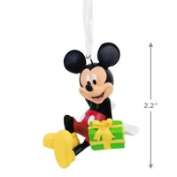 Hallmark Disney Mickey miš i sadašnji božićni ukras, ekskluzivno