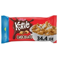 Kellogg's Krave Chocolate Cold Breakfast žitarice, 34. oz