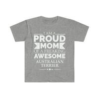 Ponosna mama Australian terijer Unise majica S-3XL Dog Mama Majčin dan