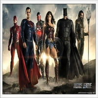 Film Comics - Justice League - Grupni zidni poster, 22.375 34