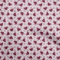 oneOone Silk Tabby Dark Magenta tkanina Pribor Cup šivanje zanatskih projekata tkanina Prints by Yard Wide