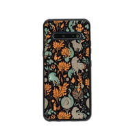 Japanski-Vintage-Floral-s-and-Cute-Boho-Rubber-Liner - Hard-Shell-phone case for LG V ThinQ 5G for Women Men Gifts, Soft silicone Style Shockproof-Japanese-Vintage-Floral-s-And-Cute-Boho-Rubber-Li